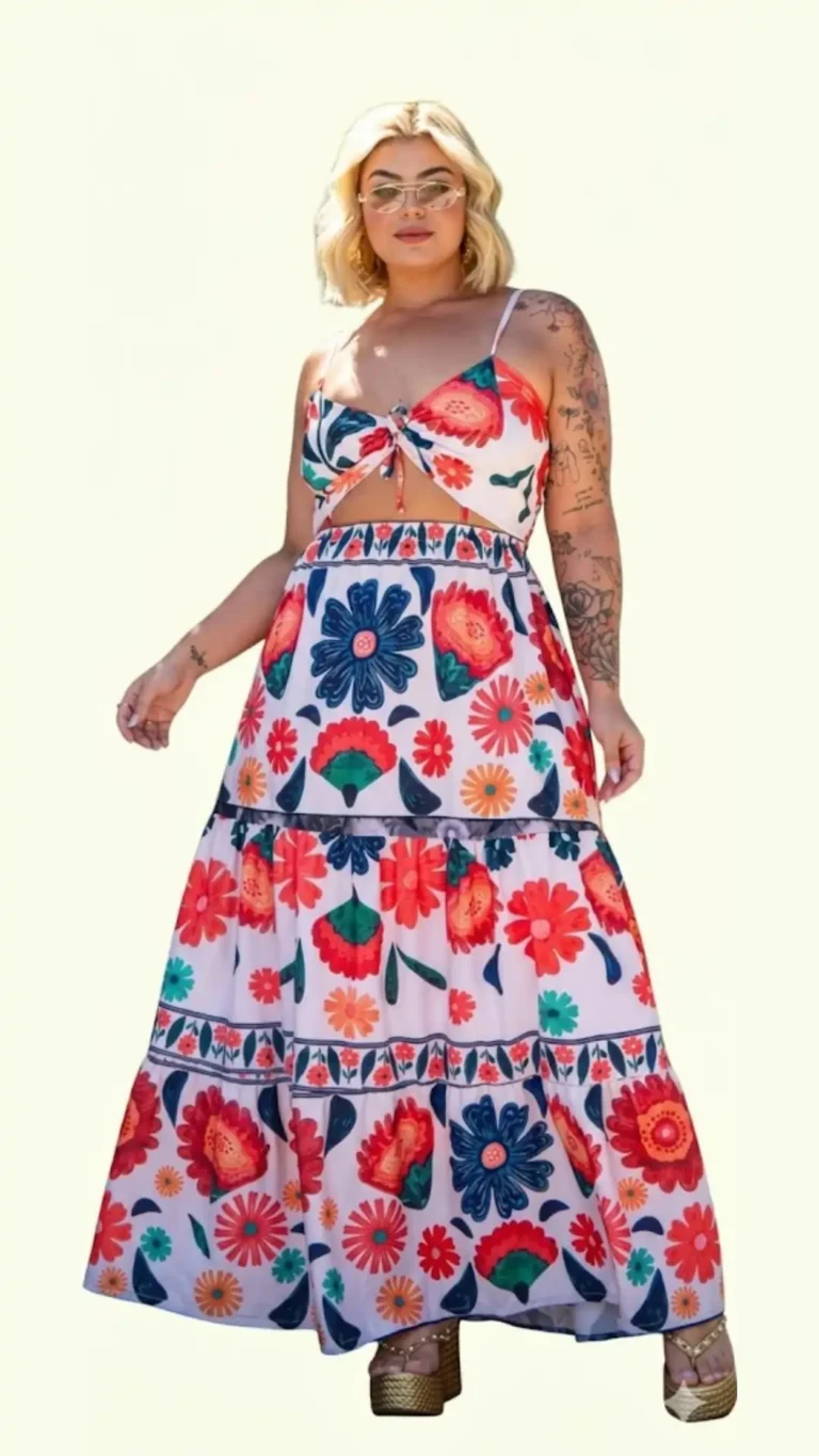 Sophia Smocked Bust & Waist Maxi Skirt Dress For Summer Casual Wear